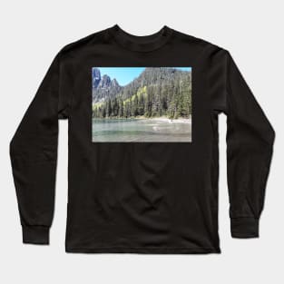 Trees in Granite Falls View Long Sleeve T-Shirt